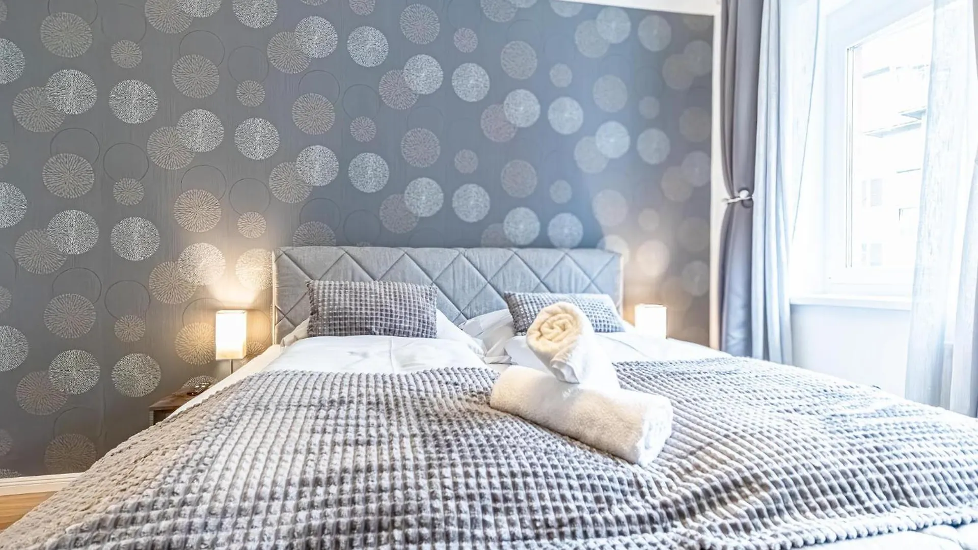 아파트 9-Min To City Center, Comfy 1Br And 1Lr With Balcony 비엔나 오스트리아